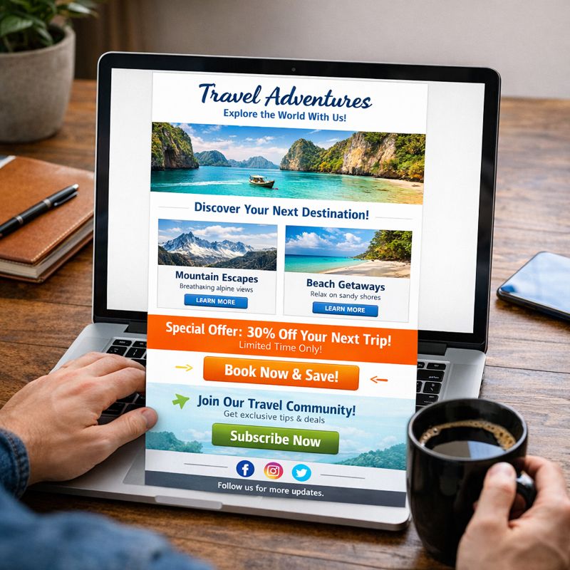 email marketing newsletter example